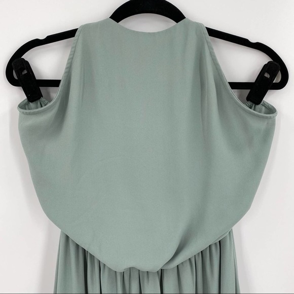 NEW Show Me Your Mumu Heather Halter Dress Sage - Picture 5 of 12
